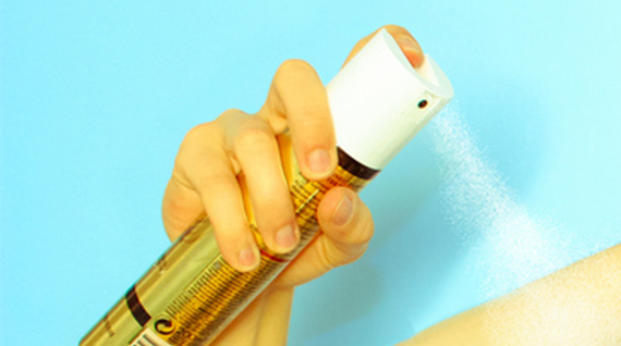how to remove ink stain with hairspray